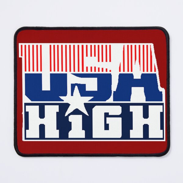 Item preview, USA High - White designed and sold by SavedByTheCraft.