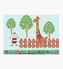 giraffe Photographic Print