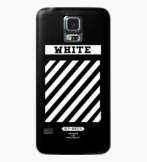 Off White Black Case/Skin for Samsung Galaxy