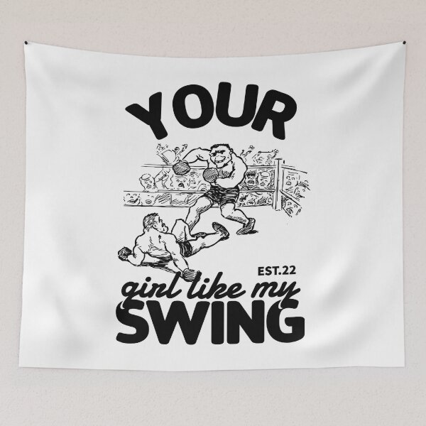 Item preview, YOUR GIRL LIKE MY SWING designed and sold by GAADesignz.