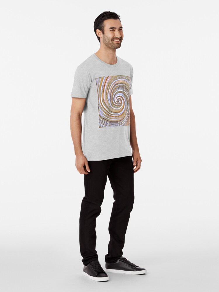 Alternate view of A close up of a cake on Fibonacci table Premium T-Shirt