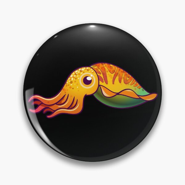 Item preview, Cute Cuttlefish Fantasy cartoon character design designed and sold by Tony J.