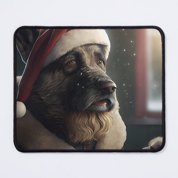 Item preview, Santa Claus German Sheppard designed and sold by ChargedShapes.