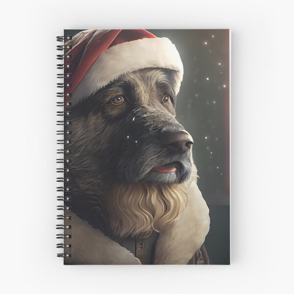 Item preview, Santa Claus German Sheppard designed and sold by ChargedShapes.