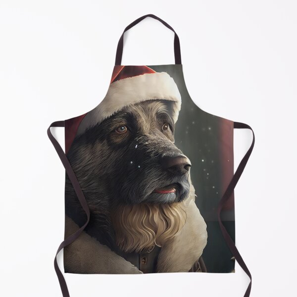 Item preview, Santa Claus German Sheppard designed and sold by ChargedShapes.