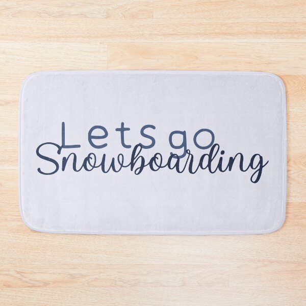 Item preview, Lets go snowboarding designed and sold by BeCreativeArts.