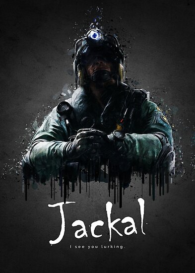 Jackal Posters By Traxim Redbubble