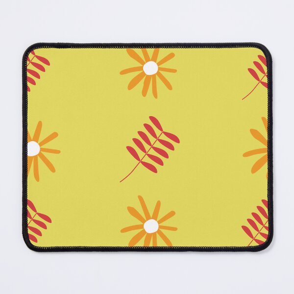 Item preview, Yellow background flowers designed and sold by Tervezek.