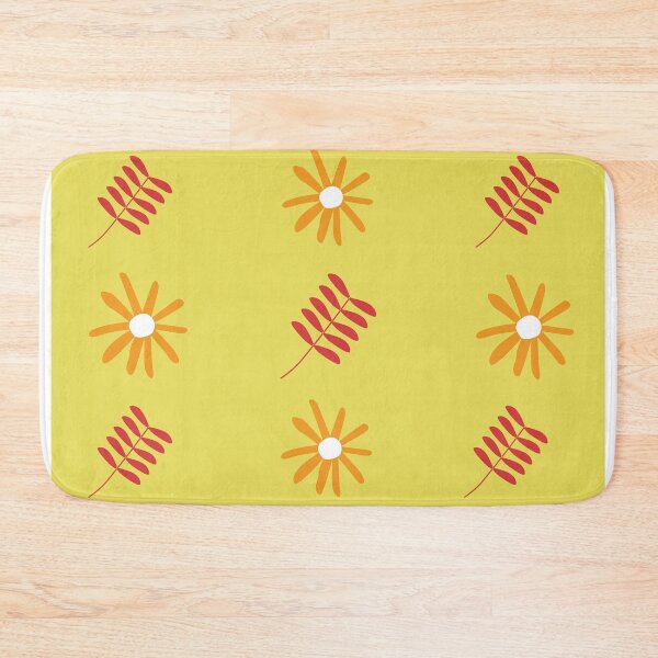 Item preview, Yellow background flowers  designed and sold by Tervezek.