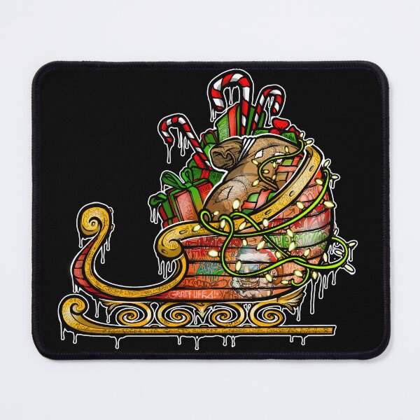Item preview, Christmas Sleigh Graffiti designed and sold by Graffitidesign.