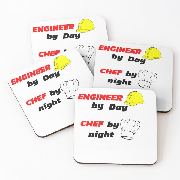Item preview, engineer by day chef by night  designed and sold by Top-artistO.
