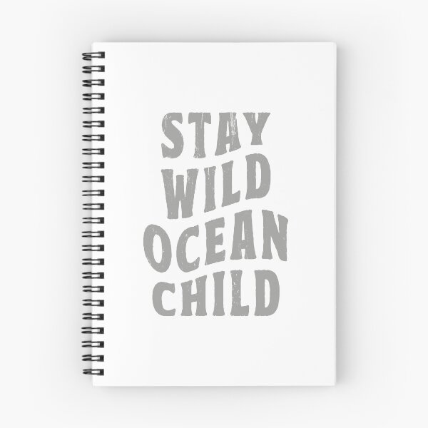 Item preview, Vintage Surf Quote Stay Wild Ocean Child designed and sold by TonySpencer.