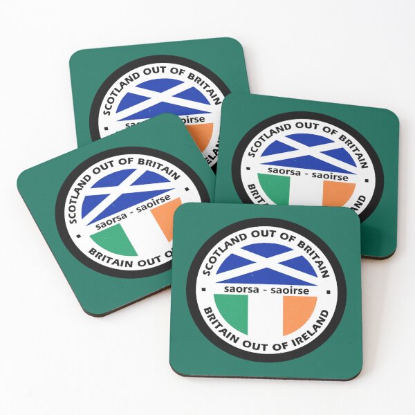 Item preview, Scotland Out of Britain - Britain Out Of Ireland - SNP - SF- Celtic - Saor Alba   designed and sold by AriellaAppCo.