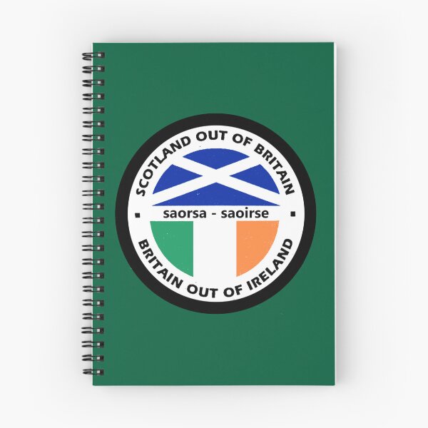 Item preview, Scotland Out of Britain - Britain Out Of Ireland - SNP - SF- Celtic - Saor Alba   designed and sold by AriellaAppCo.