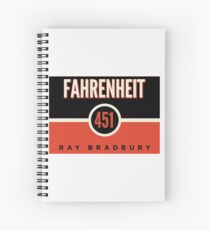 Fahrenheit 451 Spiral Notebook