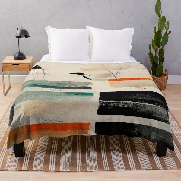 Item preview, Bird abstract drawing, color blocking designed and sold by alxndraai.