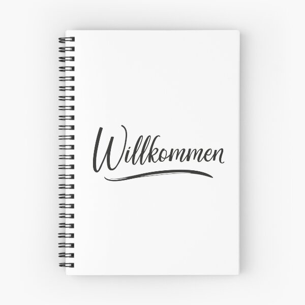 Item preview, Willkommen. German text: Welcome. designed and sold by pidzam4e.