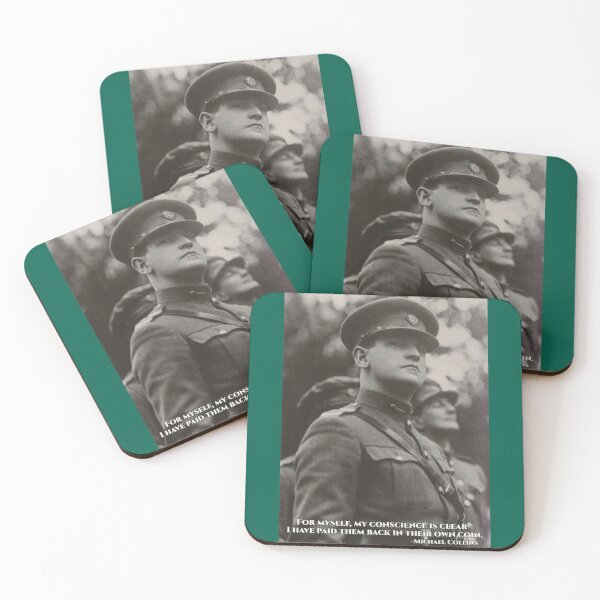Item preview, Michael Collins - I Have Paid Them Back In Their Own Coin -  - Irish- Ireland - 1916 Active designed and sold by AriellaAppCo.