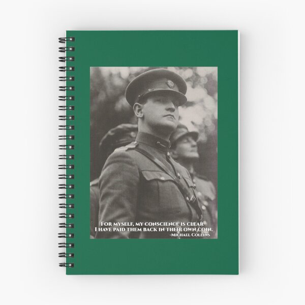 Item preview, Michael Collins - I Have Paid Them Back In Their Own Coin -  - Irish- Ireland - 1916 Active designed and sold by AriellaAppCo.