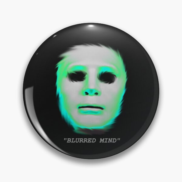 Item preview, GREEN BLURRED MIND FACE designed and sold by WORLDHOODIES.