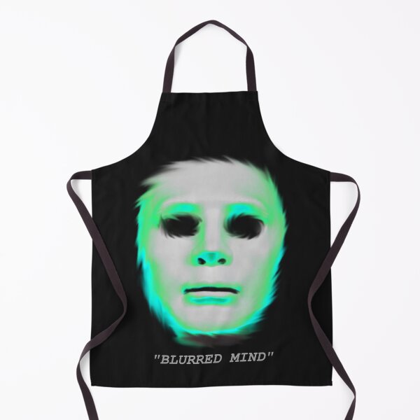 Item preview, GREEN BLURRED MIND FACE designed and sold by WORLDHOODIES.