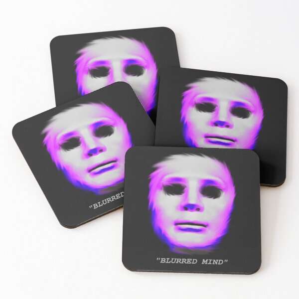 Item preview, PINK BLURRED MIND FACE designed and sold by WORLDHOODIES.
