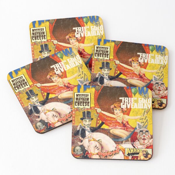 Item preview, ACID Vintage Freakshow Circus Poster Popart | Psychedelic Sideshow LSD Mirror Trip Design by Tyler TIlley designed and sold by Tyler Tilley.