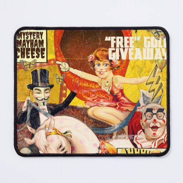 Item preview, ACID Vintage Freakshow Circus Poster Popart | Psychedelic Sideshow LSD Mirror Trip Design by Tyler TIlley designed and sold by Tyler Tilley.
