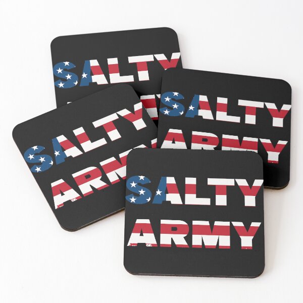 Item preview, SALTY ARMY THE SALT MUST FLOW designed and sold by CRINGEWORTHY TEES.