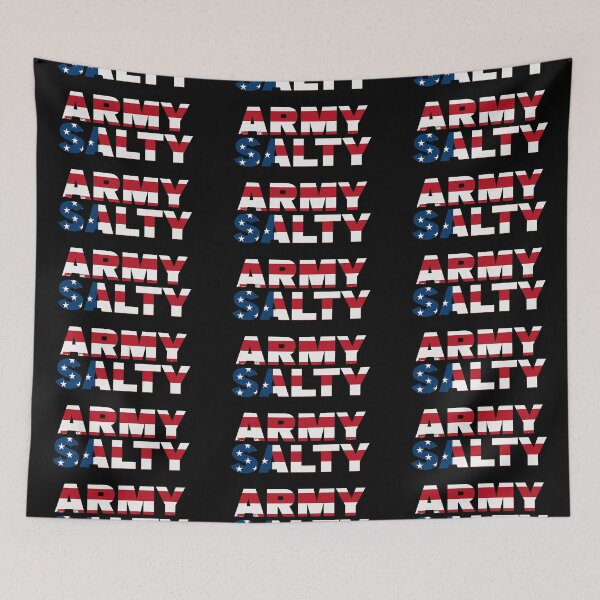 Item preview, SALTY ARMY THE SALT MUST FLOW designed and sold by CRINGEWORTHY TEES.