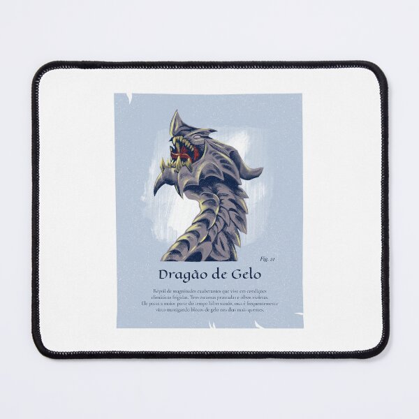 Item preview, Dragão de Gelo designed and sold by AladdinMktgs.