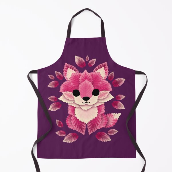 Item preview, Pink fox of leaves designed and sold by NemiMakeit.