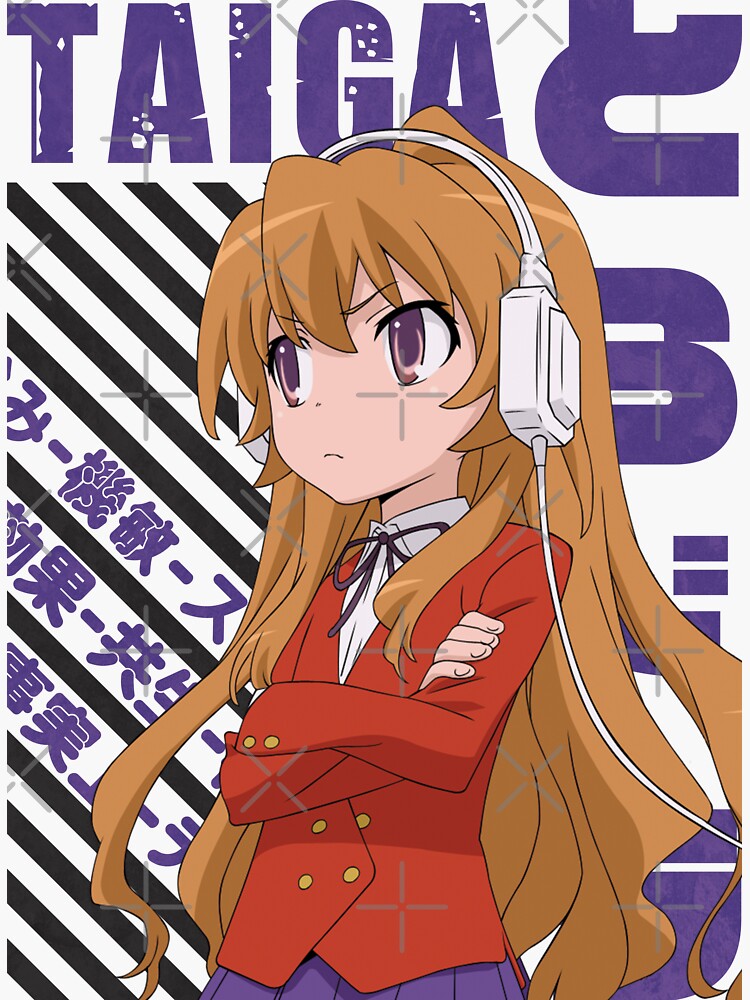 Japanese Anime Toradora Taiga Aisaka Sticker Laptop 