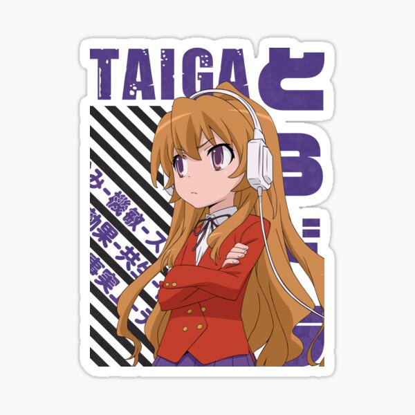 Japanese Anime Toradora Taiga Aisaka Sticker Laptop 