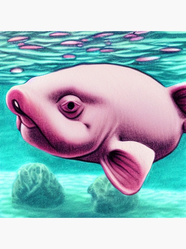 Blob Fish I Feel Pretty Funny Meme  Blobfish, Fish illustration, I feel  pretty