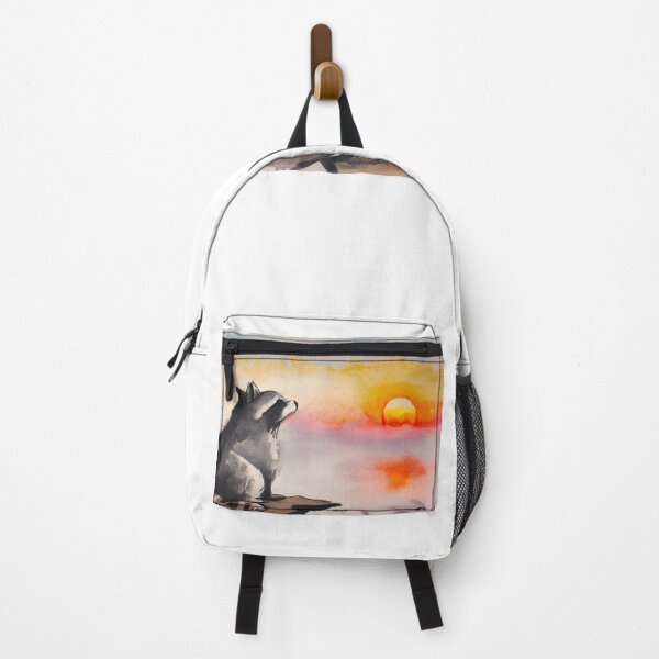Item preview, Racoon Looking At Sunset designed and sold by AyfuDesigns.