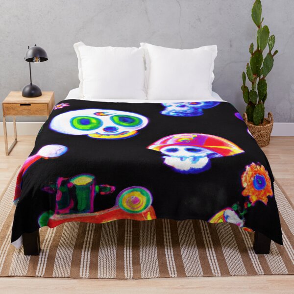 Item preview, Cool Skull Guys Pattern designed and sold by Bakesales.