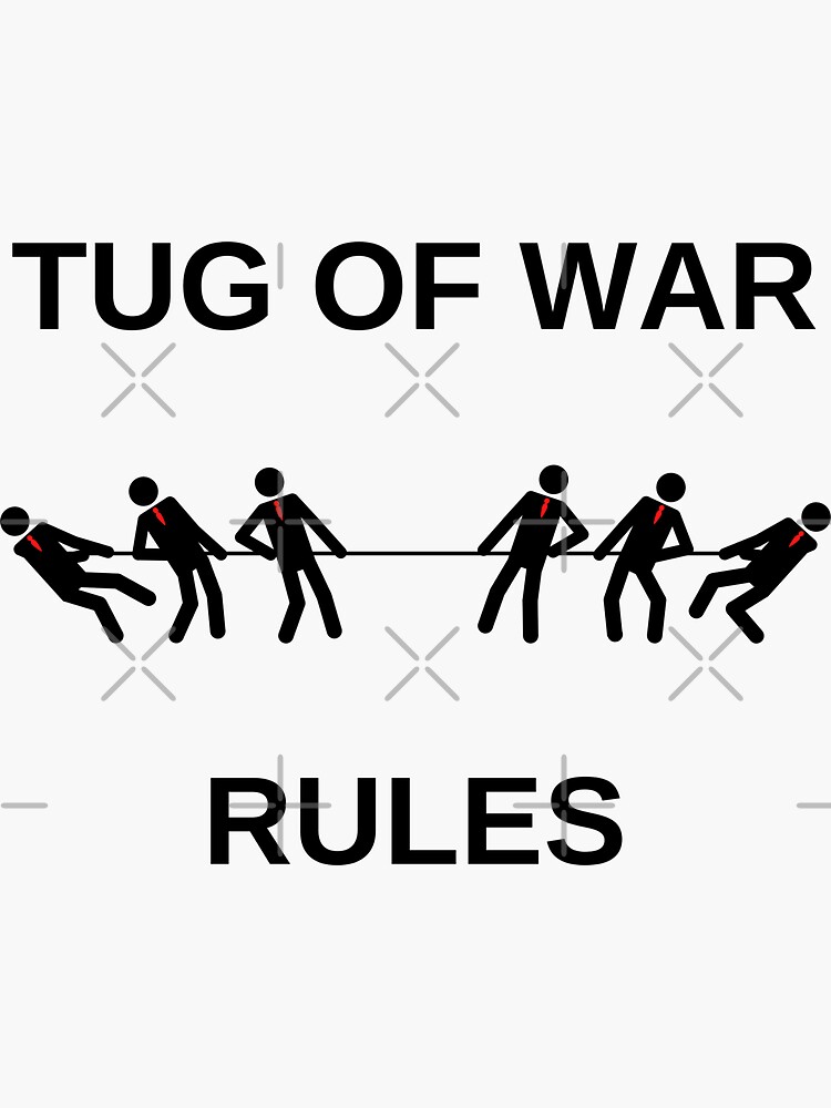 tug-of-war-rules-game-for-businessman-sticker-for-sale-by-artistylio