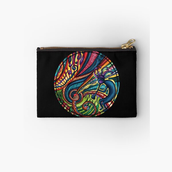 Item preview, Colorful Kokopelli flute player, native southwestern designed and sold by NadiaChevrel.