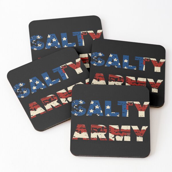 Item preview, SALTY ARMY THE SALT MUST FLOW designed and sold by CRINGEWORTHY TEES.