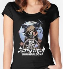 Space Pirate 03 Women's Fitted Scoop T-Shirt