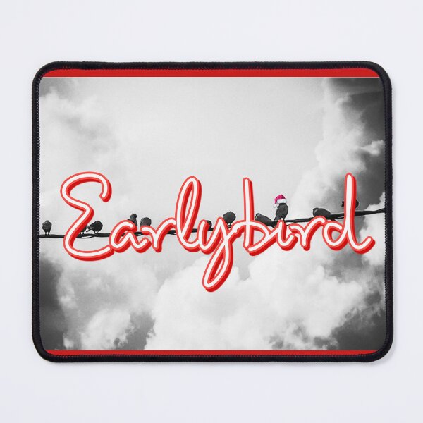 Item preview, Early Bird: Waiting for Christmas, fun photo design for Advent designed and sold by kikidu21.