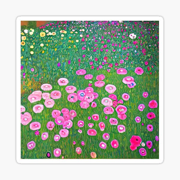 Aperçu de l'œuvre Klimt-Bauerngarten créée et vendue par maniacfitness.