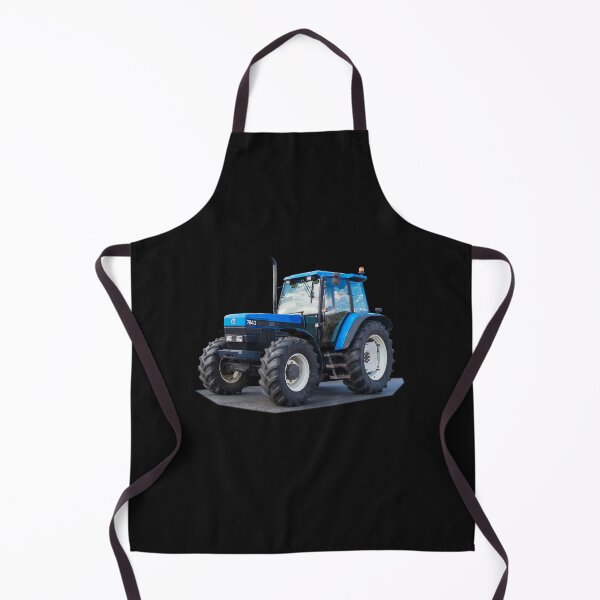 Item preview, tractor azul designed and sold by Millysuewood.