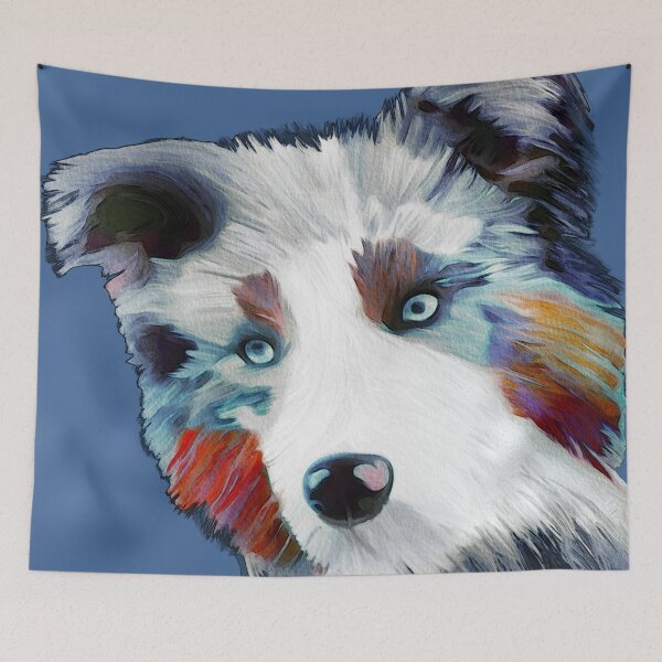 Item preview, Collie Dog Art designed and sold by Karen Harding Art and Illustration .