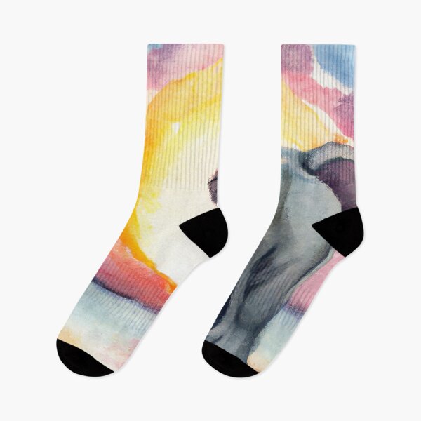 Item preview, Elephant Looking At Sunset designed and sold by AyfuDesigns.