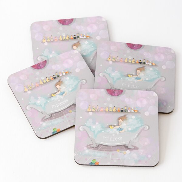Item preview, Princess taking a bath designed and sold by AnnasNest.