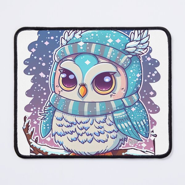 Item preview, Xmas Owl Retro Vintage Art, Owl Retro Vintage designed and sold by T-Shirt-Depot.
