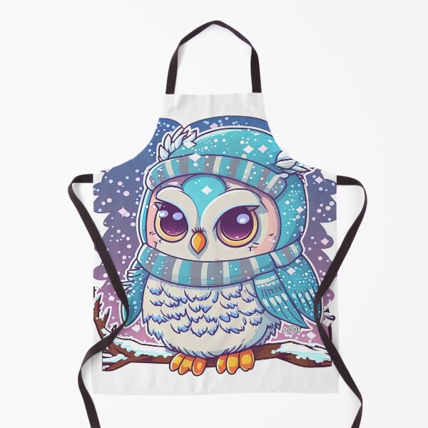Item preview, Xmas Owl Retro Vintage Art, Owl Retro Vintage designed and sold by T-Shirt-Depot.