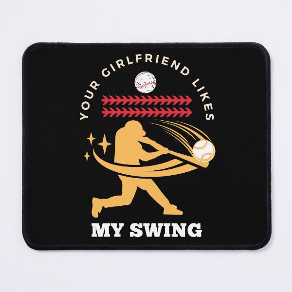 Item preview, YOUR GIRLFRIEND LIKES MY SWING. designed and sold by ELEGANTRETRO.